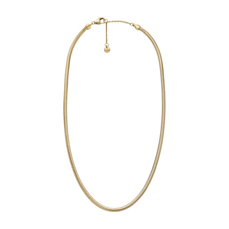 Skagen Moderne Stak Gold-Tone Stainless Steel Chain Necklace SKJ1872710 image number 0