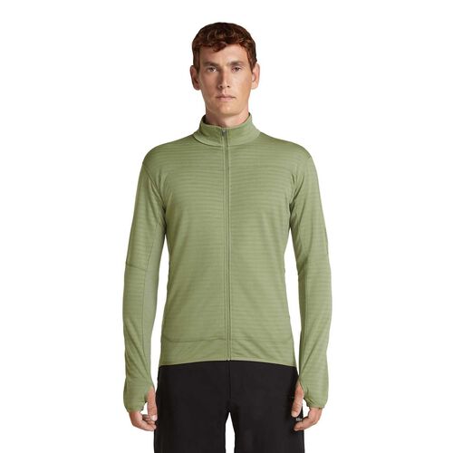 Icebreaker M Merino 300 RealFleece Descender LS Zip