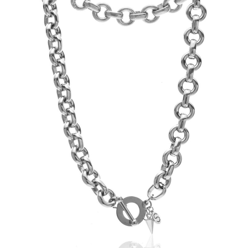 Silk & Steel Heirloom Necklace image number 0