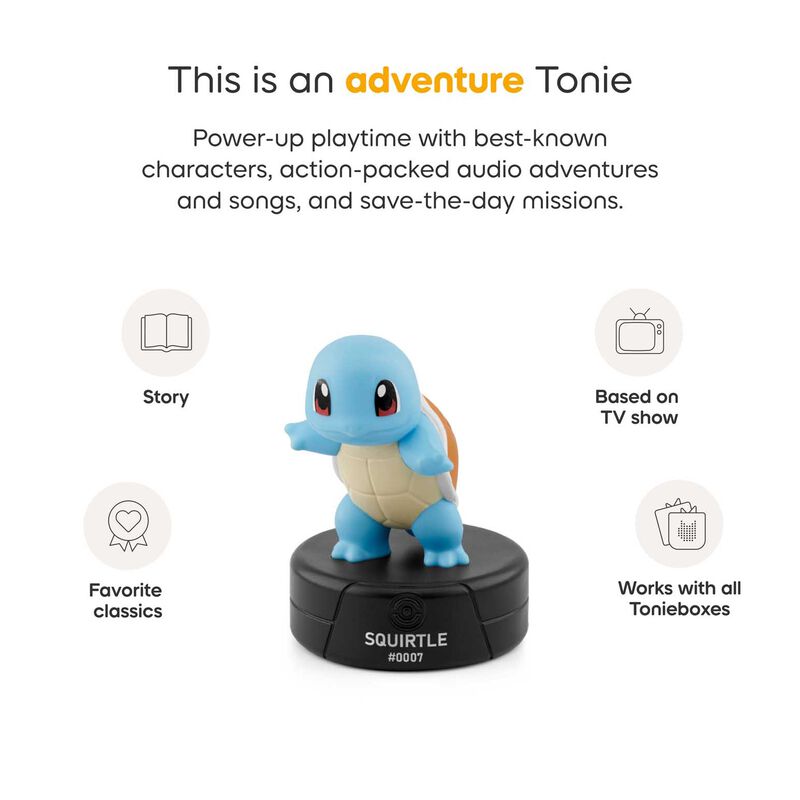 tonies Pok&eacute;mon - Squirtle Tonie Audio Character image number 1