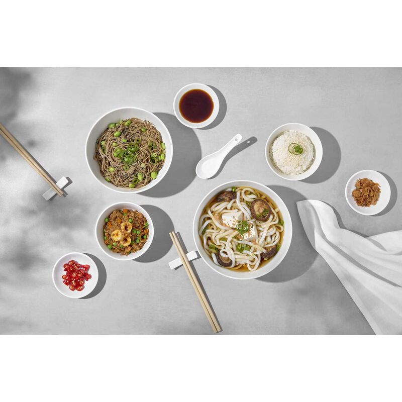 Maxwell & Williams White Basics Noodle Bowl Set 8pc Gift Boxed image number 1