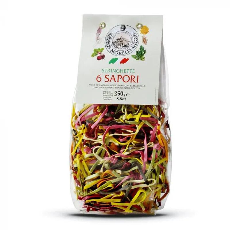 Casamassima Stringhette 6 Flavours Pasta 250g image number 0