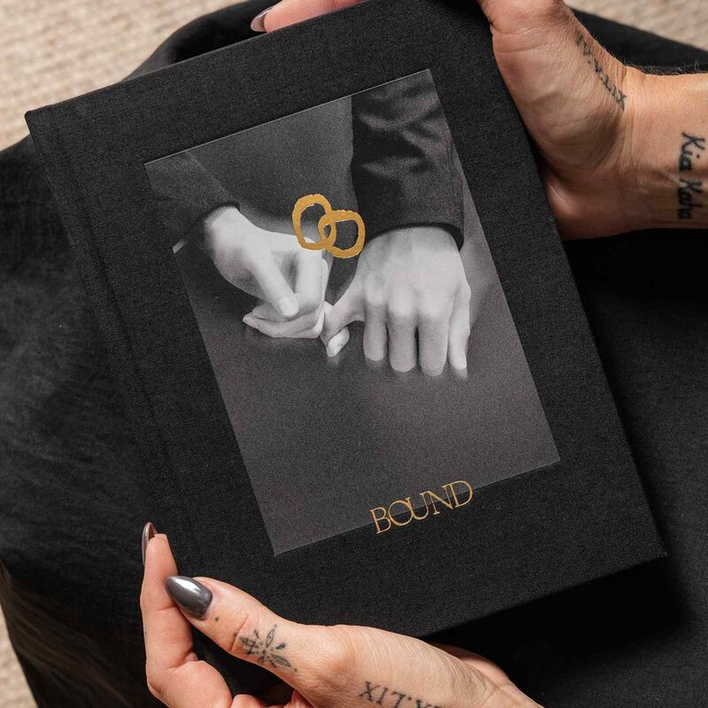 Made Of Tomorrow Black Bound Wedding Planner image number 3