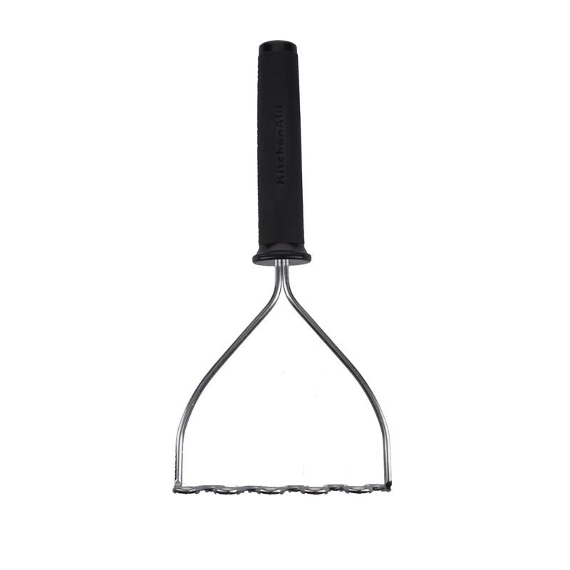 KitchenAid Soft Touch Wire Masher - Black image number 0