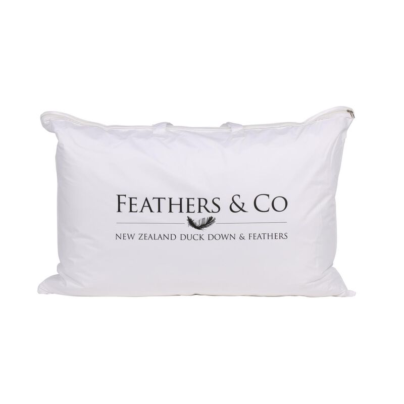 Feathers & Co Premium 70% Feather And 30% Down Standard Pillow Medium 75x50 image number 0