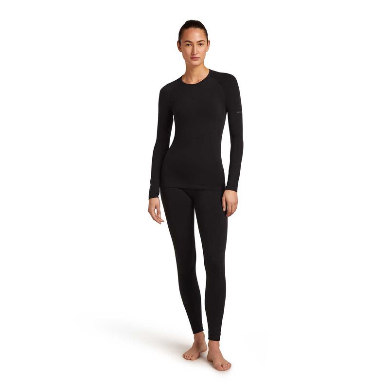 Icebreaker W Merino Blend 260 ZoneKnit Seamless LS Crewe image number 3