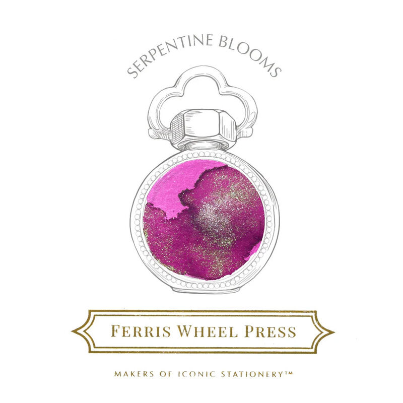 Ferris Wheel Press Fête Chinoise - Serpentine Blooms Fountain Pen Ink 38ml image number 1