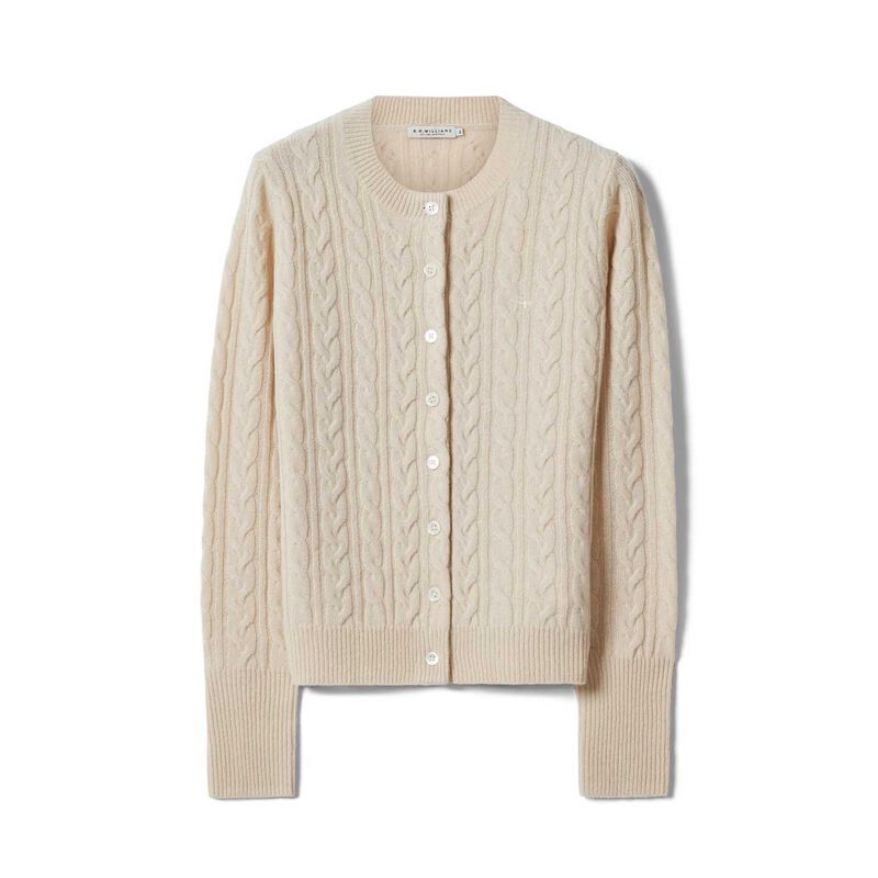 R.M. Williams Seaforth Cable Knit Cardigan image number 2