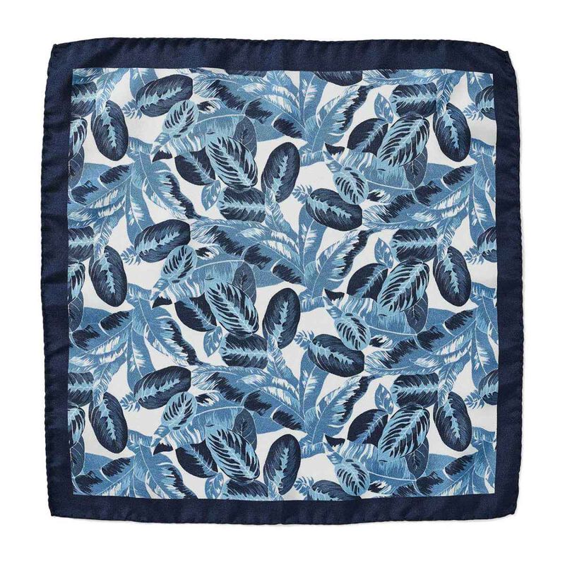 Cambridge Leaves Pocket Square image number 0