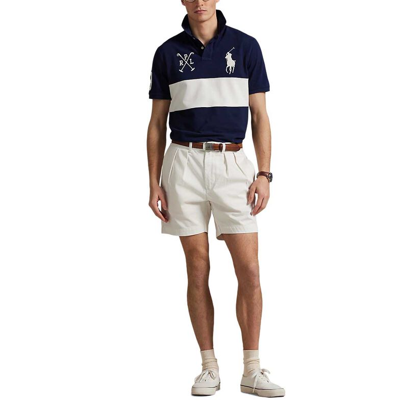 Polo Ralph Lauren Custom Slim Fit Big Pony Mesh Polo Shirt image number 3