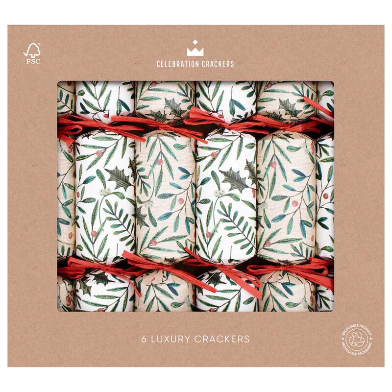 The Paperie Crackers Regency Rustic Foliage (6 Pack) image number 0