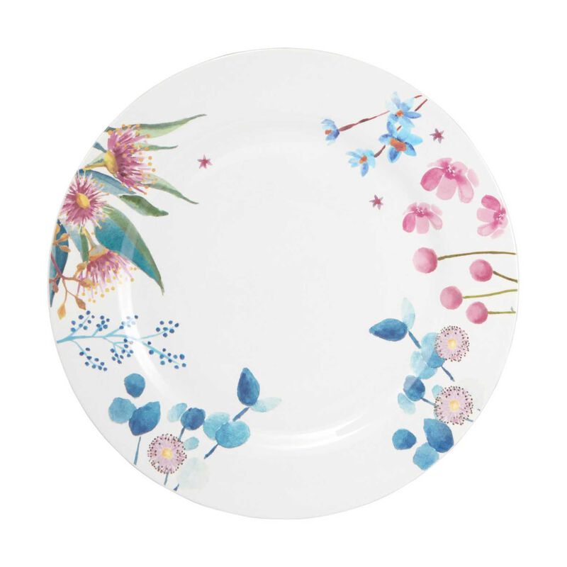 Maxwell & Williams RB Gardens Eucalyptus Bloom Rim Dinner Plate 27.5cm image number 0