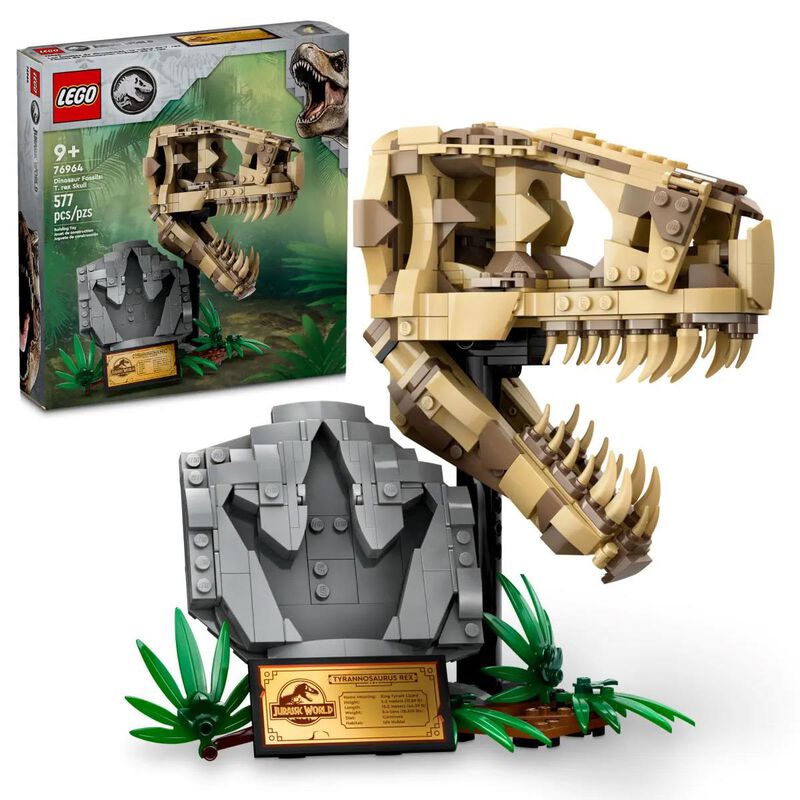LEGO® Jurassic World Dinosaur Fossils: T. rex Skull image number 0