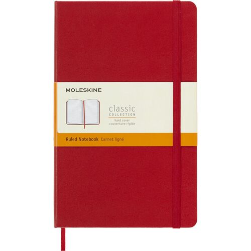 Moleskine Notebook Large Ruled S. Red F2