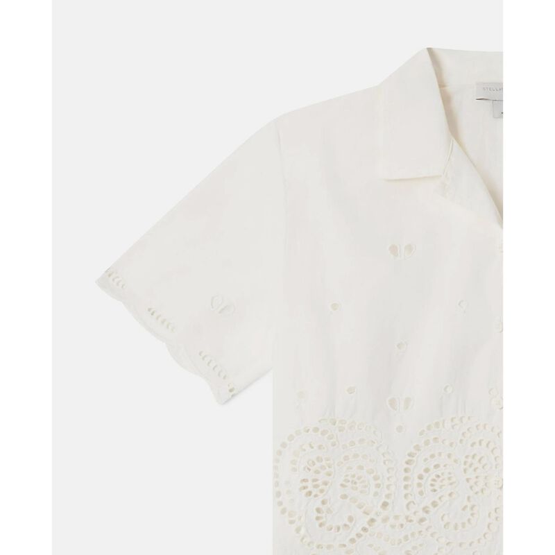 Stella McCartney Embroidery Anglaise Cotton Shirt image number 2