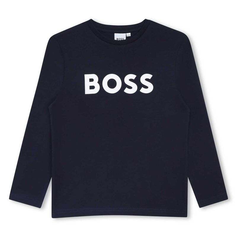 BOSS Long Sleeve T-Shirt 4Y-5Y image number 0