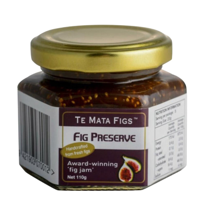 Te Mata Fig Preserve / Fig Jam -110g image number 0