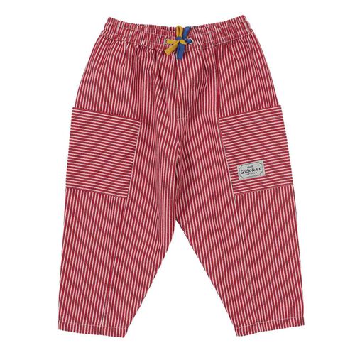 Goldie + Ace Twist Stripe Kit Pocket Pant 1-2Y