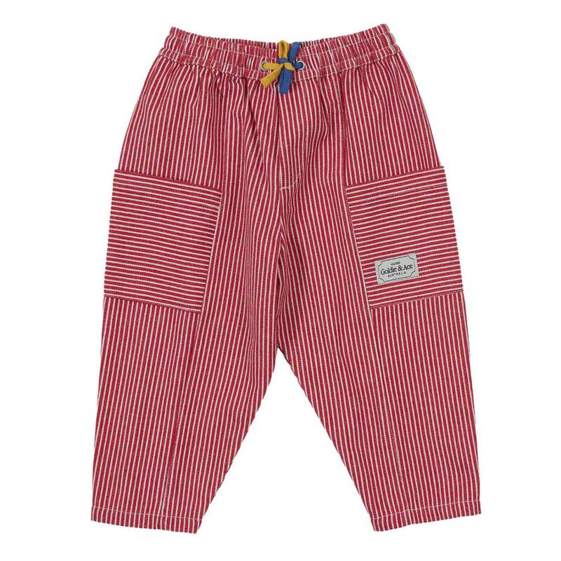Goldie + Ace Twist Stripe Kit Pocket Pant 1-2Y image number 0