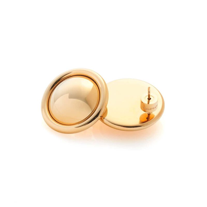 Silk & Steel Globe Earrings image number 2