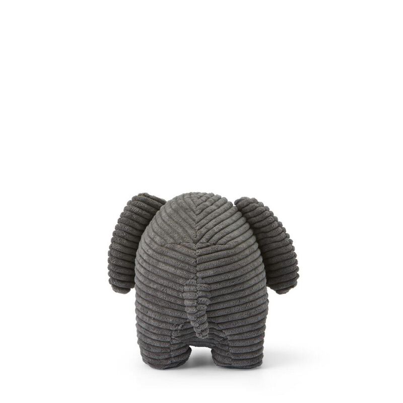 Miffy Plush Elephant Eco Corduroy Grey 23cm image number 3
