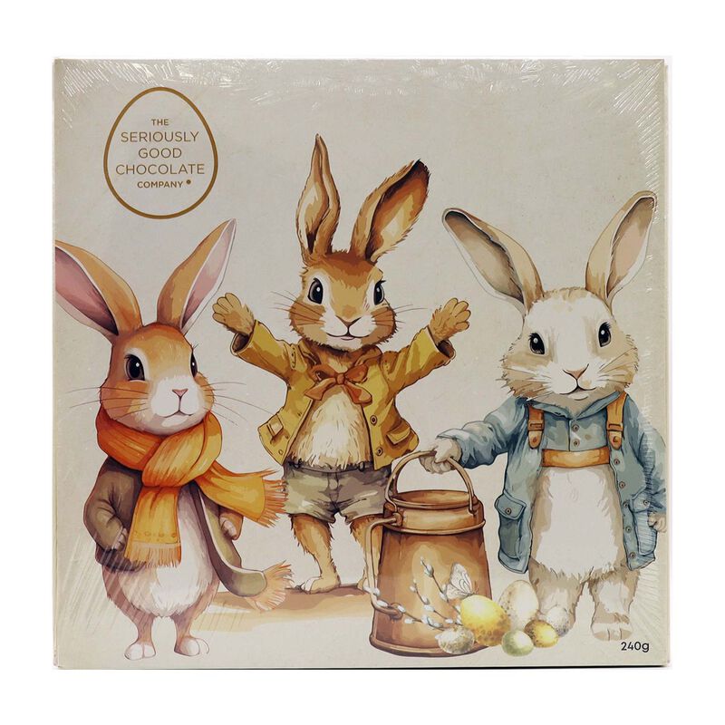 Seriously Good Chocolate Vintage Hare Box of 16 - Assorted Flavours image number 0