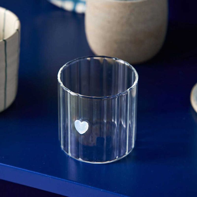 Robert Gordon Glass Tumbler - Heart Haven Collection image number 1