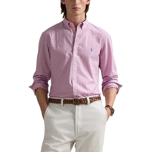 Polo Ralph Lauren Custom Fit Checked Stretch Poplin Shirt