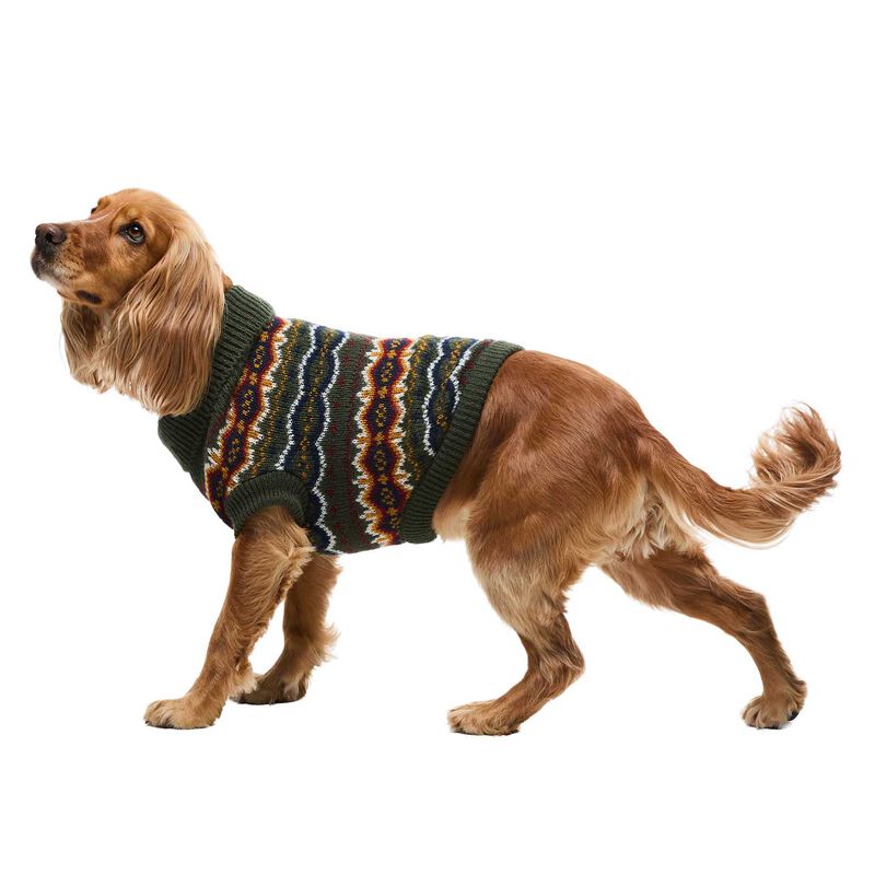 Barbour Case Fair Isle Dog Gift Set image number 0