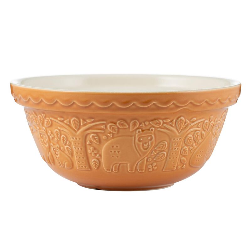 Mason Cash Mixing Bowl Bear Ochre 24cm image number 0