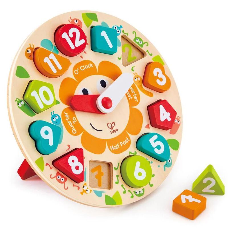 Hape Chunky Clock Puzzle image number 0