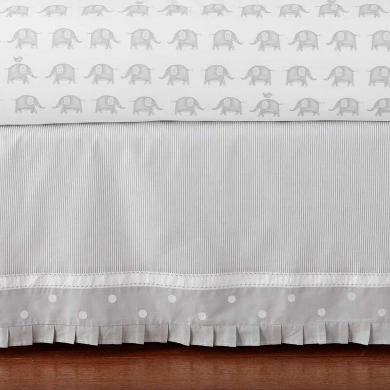 Pottery Barn Kids Taylor Crib Skirt image number 0