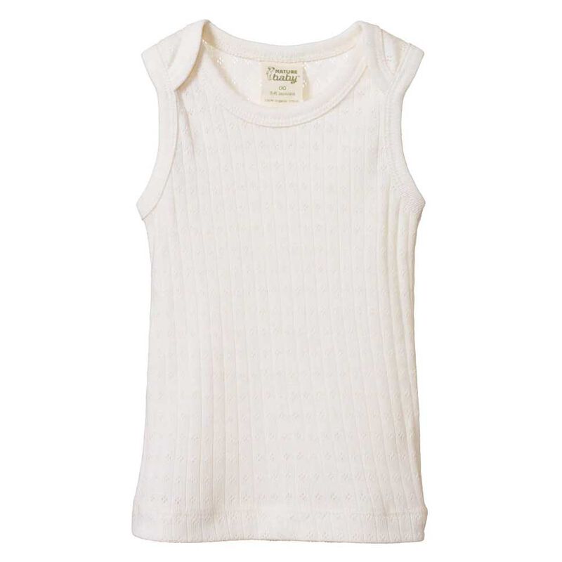 Nature Baby Pointelle Singlet image number 0
