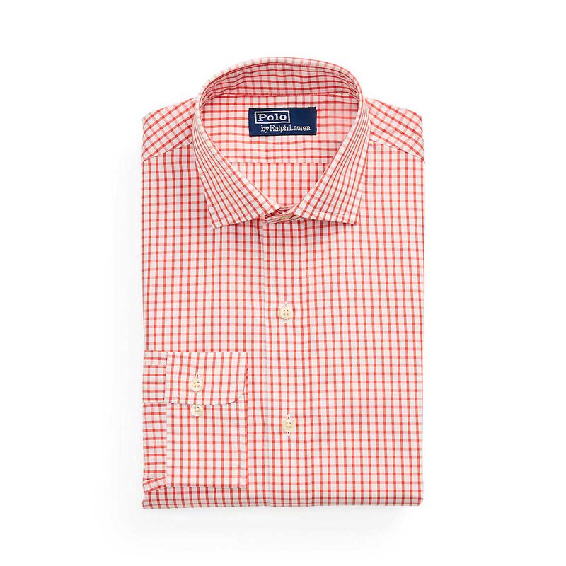 Polo Ralph Lauren Custom Fit Tattersall Poplin Shirt image number 2