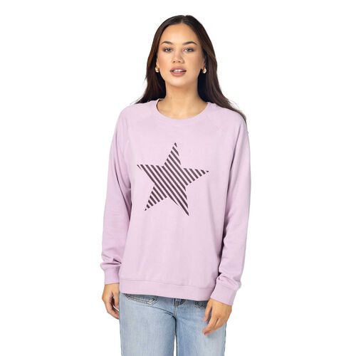 Stella + Gemma Classic Sweater Striped Star