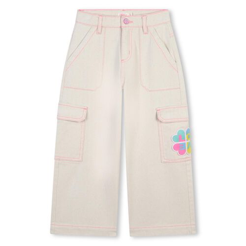 Billieblush Fancy Badge Twill Trouser 5Y - 10Y