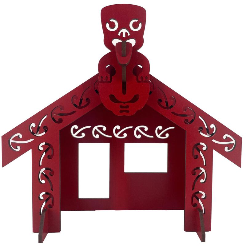 Abstract Designs Wharenui A5 - Red image number 0