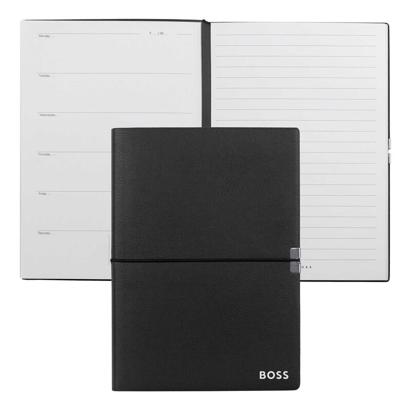 Hugo Boss A5 Elegance Storyline Black Agenda Notebook image number 2