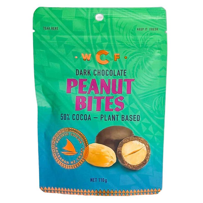 Wellington Chocolate Factory Dark Chocolate Peanut Bites 110g image number 0