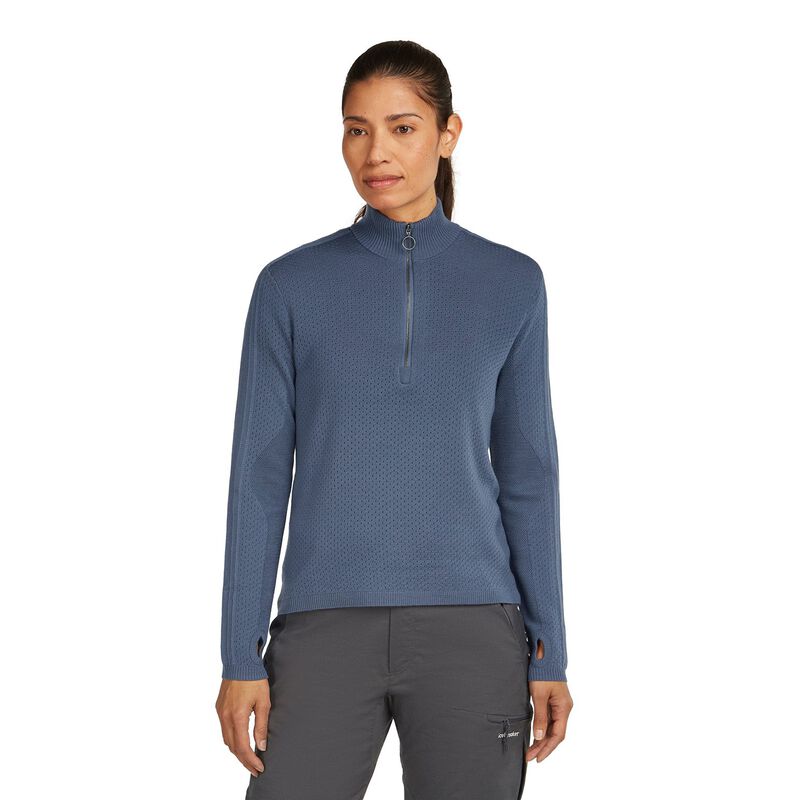Icebreaker W Merino Icebreaker Anniversary Original LS Half Zip image number 8