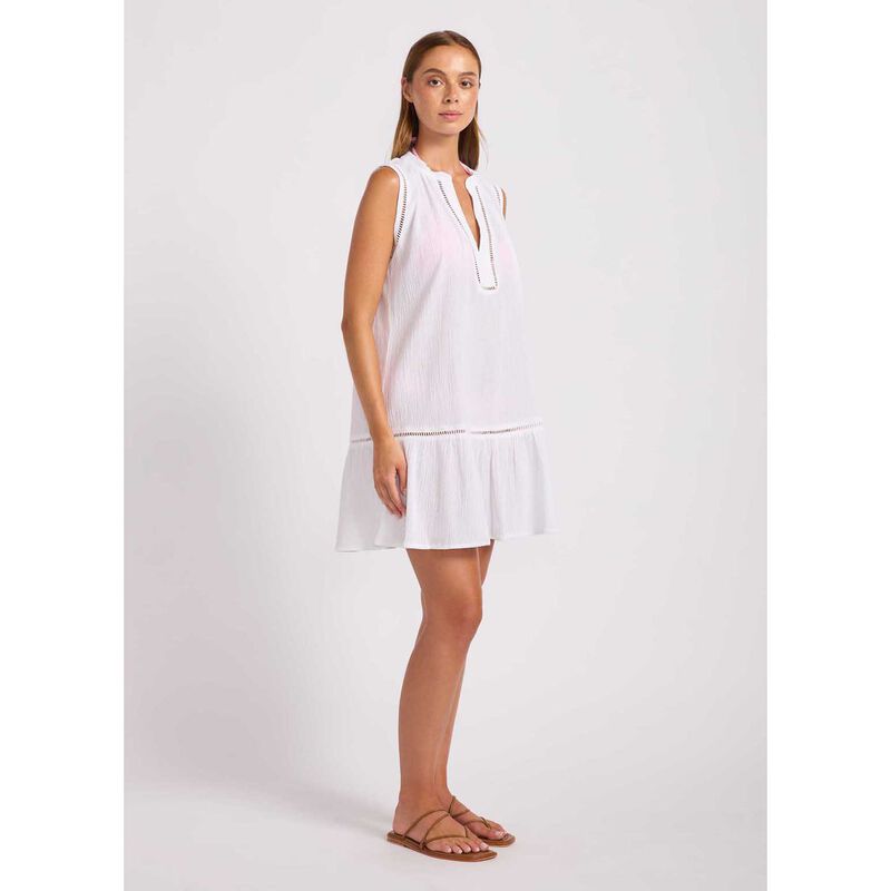 Seafolly Crinkle Gauze Ladder Dress image number 3
