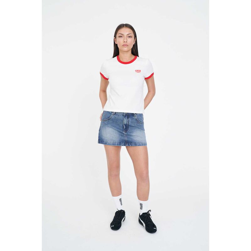 Huffer Wmns Ringer Tee Lasso image number 3