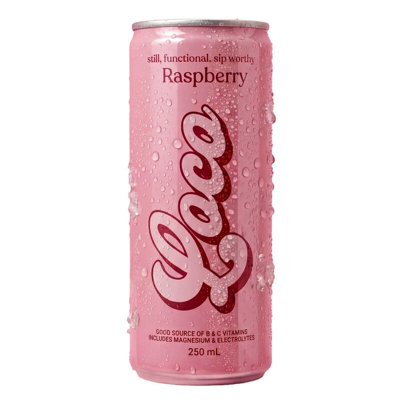 Loco Functional Drinks Still Raspberry 250ml image number 0