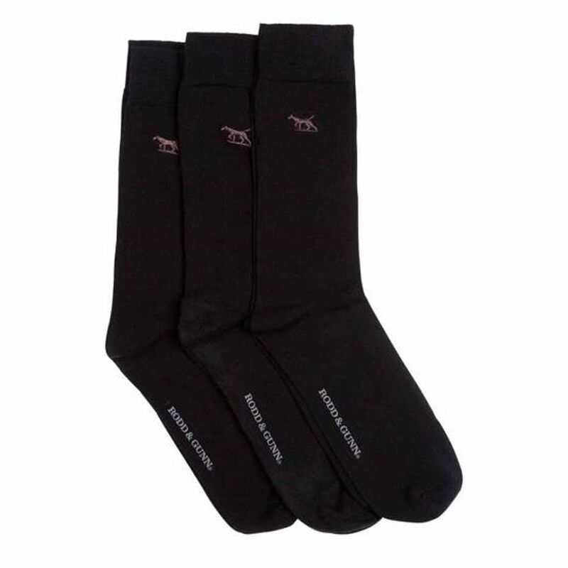 Rodd & Gunn Dry Plains Three Pack Socks image number 4