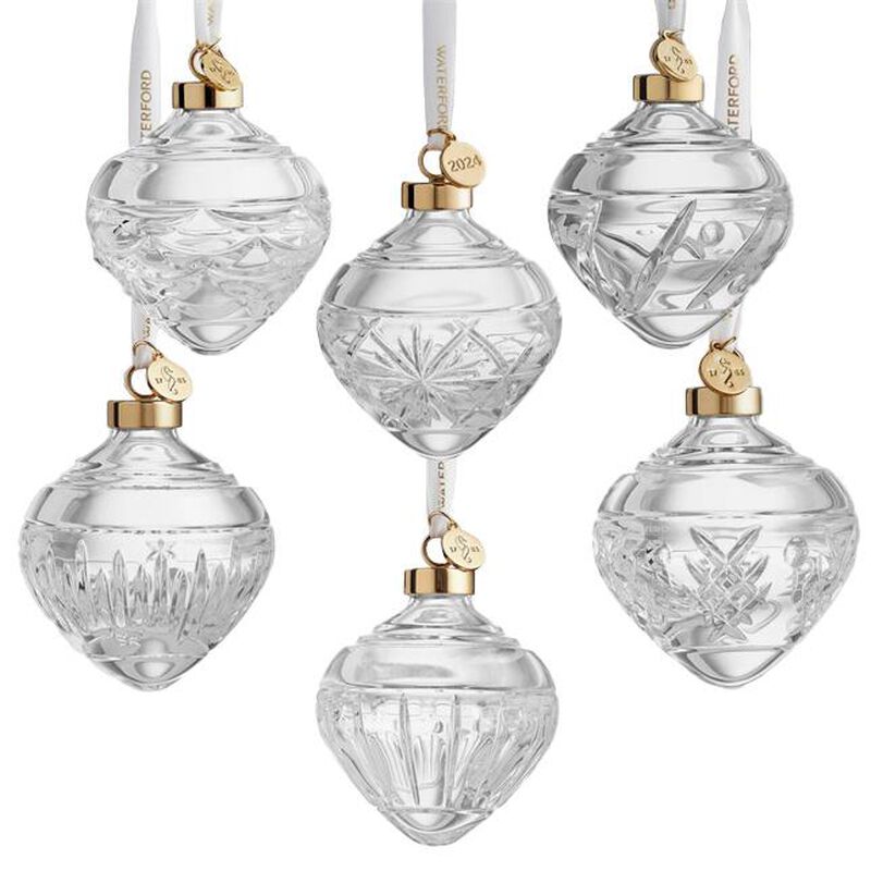 Waterford Winter Wonders Holly Bauble Set Of 6 image number 0