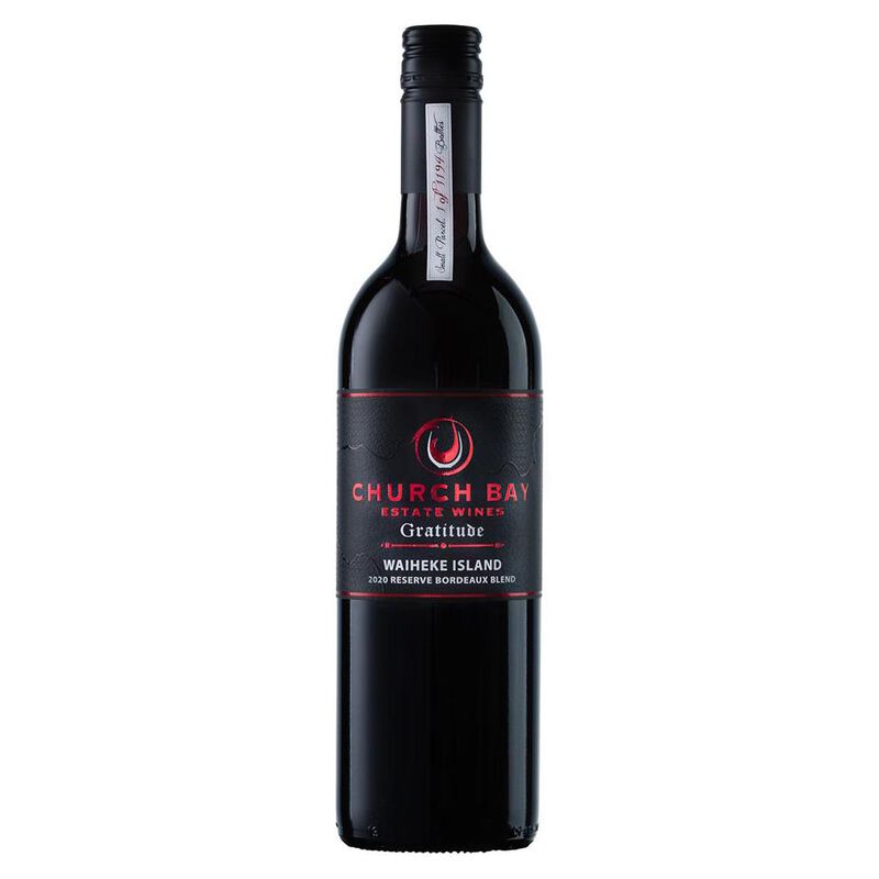 Church Bay Waiheke Island Gratitude Bordeaux Blend 750ml image number 0
