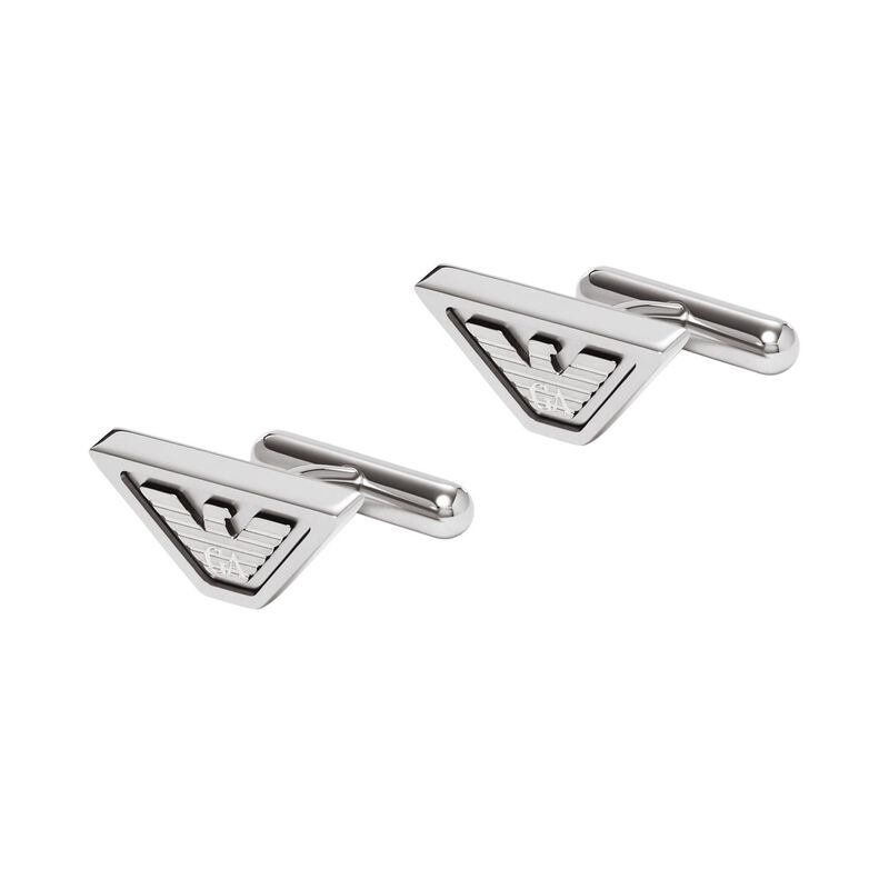 Emporio Armani Stainless Steel Cufflinks image number 0