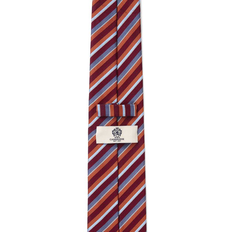 Cambridge Multi Stripe 7.5cm Tie image number 5