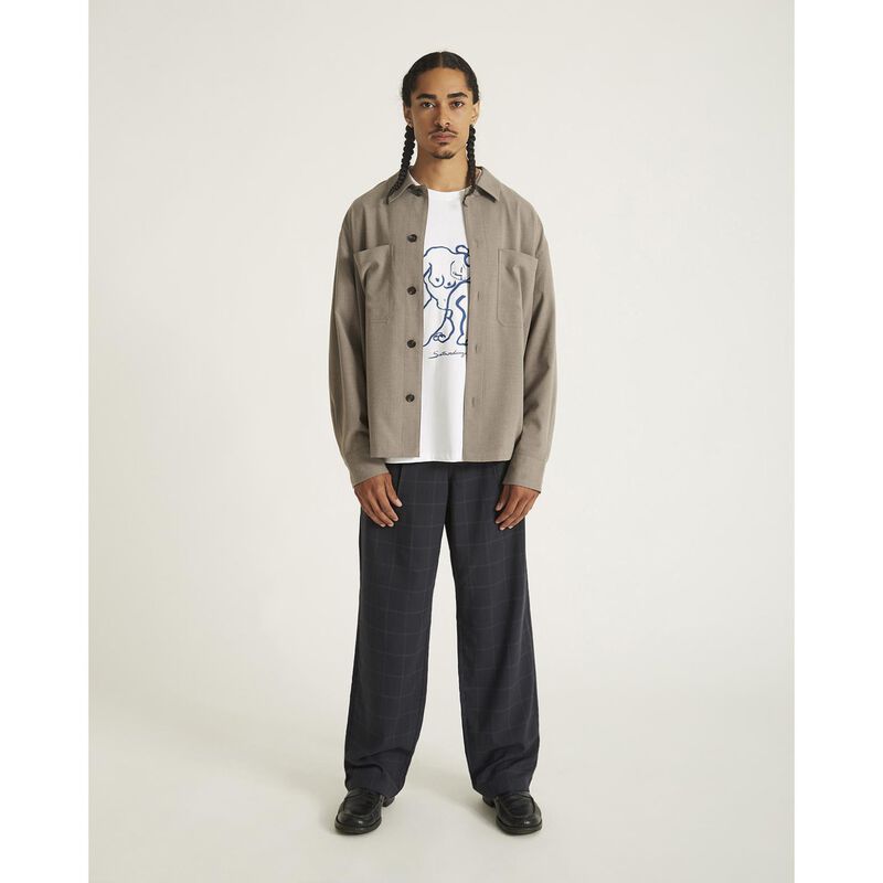 Saturdays NYC Driessen Gabardine Overshirt image number 3