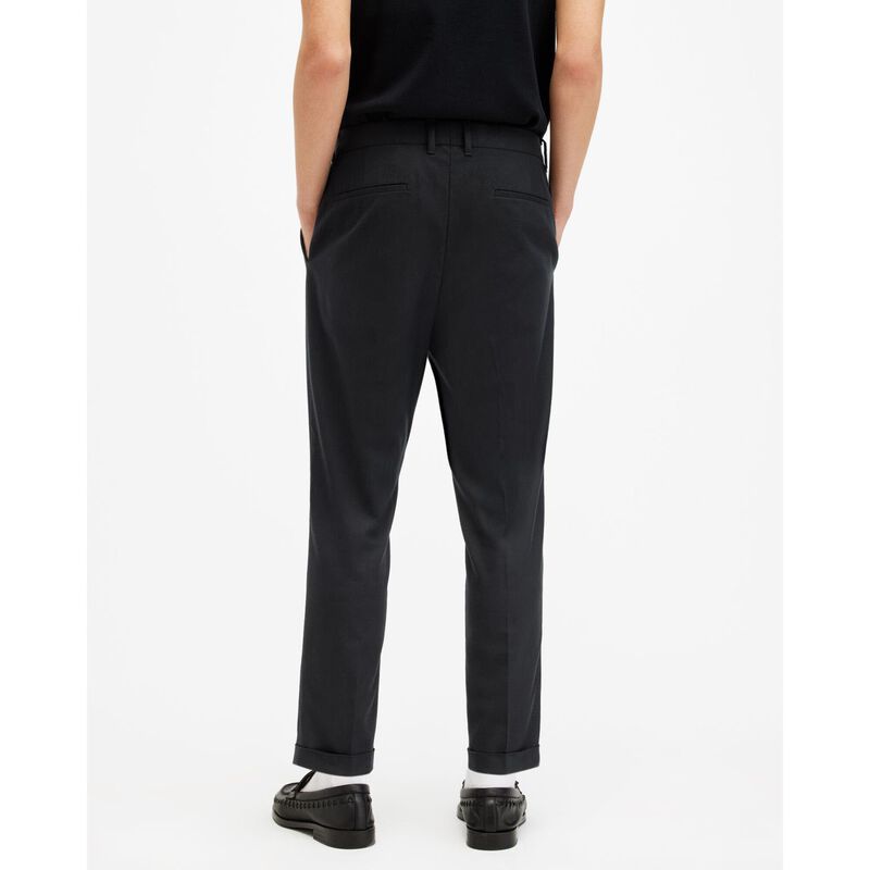 AllSaints Tallis Slim Fit Cropped Tapered Trousers image number 1